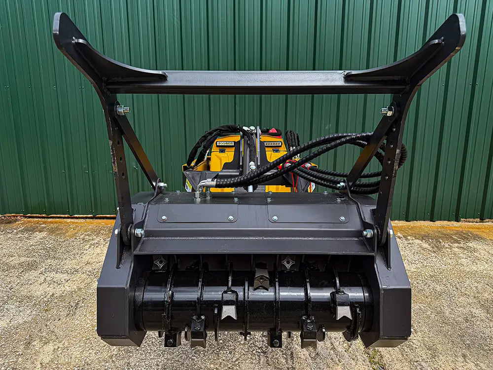 MM38 Mini Skid Steer Drum Forestry Mulcher Attachment