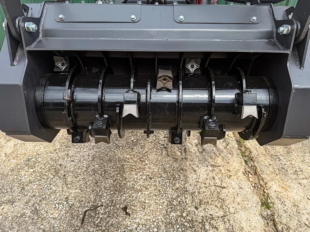 MM38 Mini Skid Steer Drum Forestry Mulcher Attachment