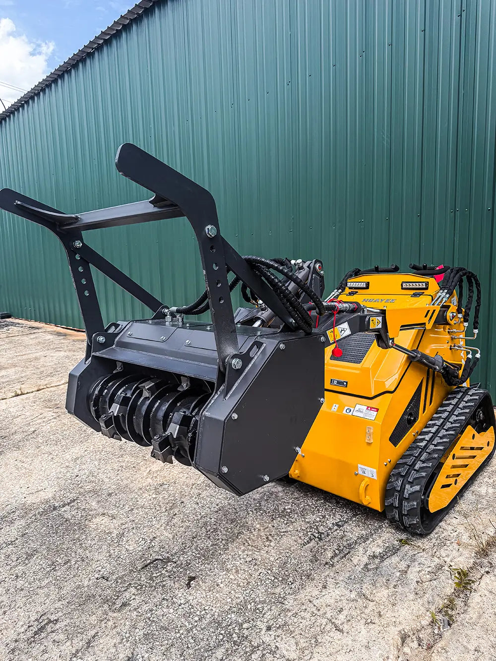 MM38 Mini Skid Steer Drum Forestry Mulcher Attachment
