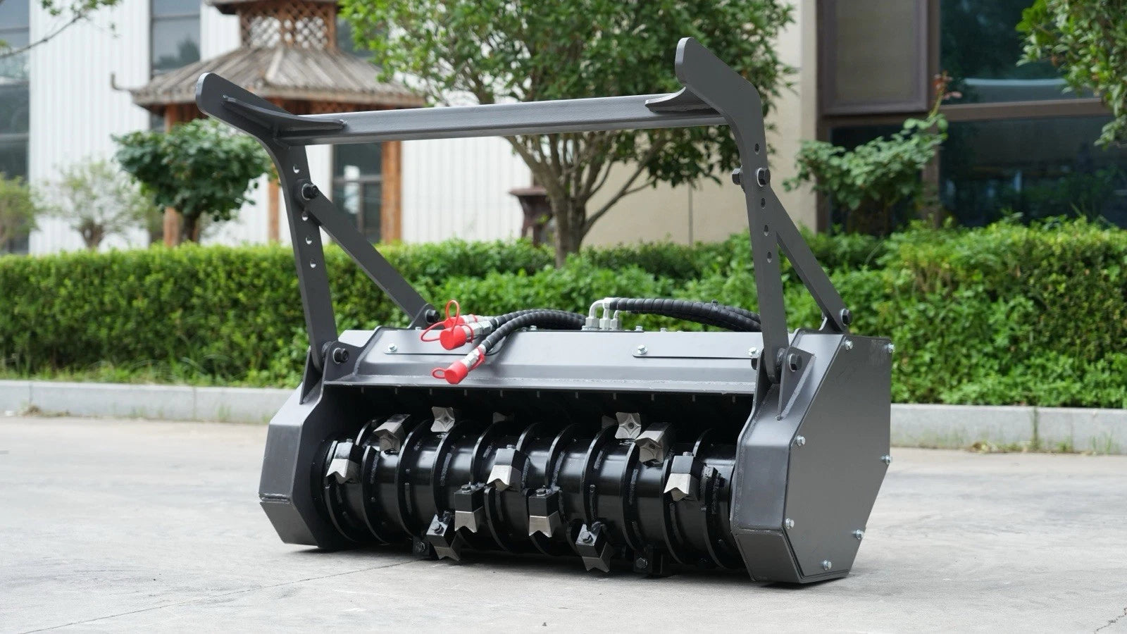 MM46 Mini Skid Steer Drum Forestry Mulcher Attachment