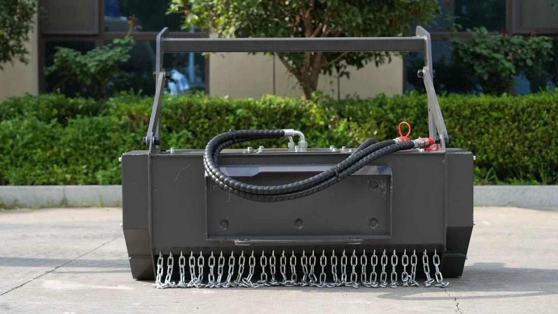 MM46 Mini Skid Steer Drum Forestry Mulcher Attachment
