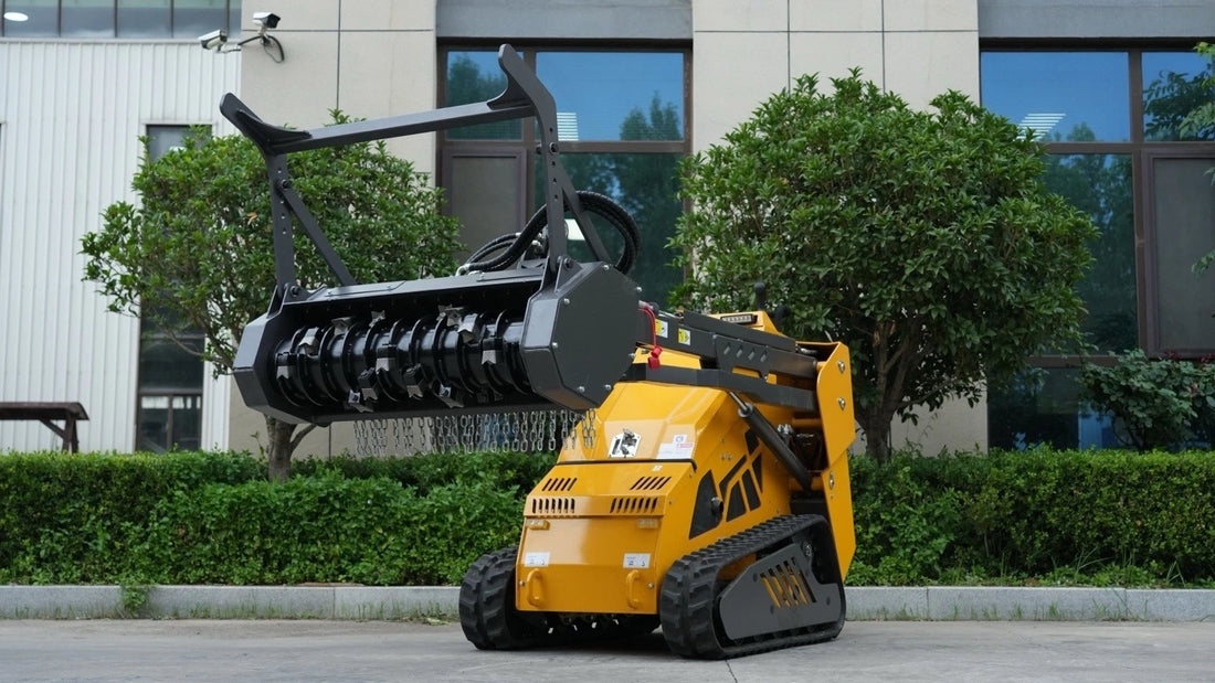 MM46 Mini Skid Steer Drum Forestry Mulcher Attachment