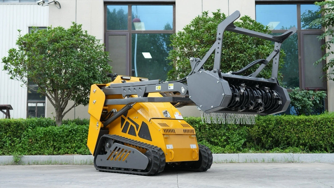 MM46 Mini Skid Steer Drum Forestry Mulcher Attachment